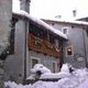 Outside of Borney massage physiotherapy in Cogne in winter