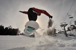 Snowboard à Cogne - Vallée d'Aoste