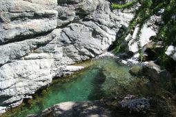 Lillaz Waterfalls in Cogne - Aosta Valley