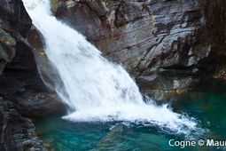 Lillaz Waterfalls in Cogne - Aosta Valley
